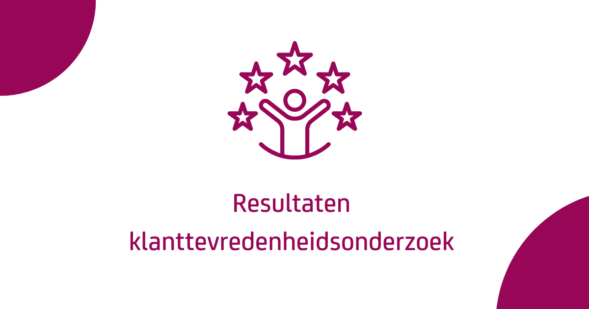 Resultaten Klanttevredenheidsonderzoek